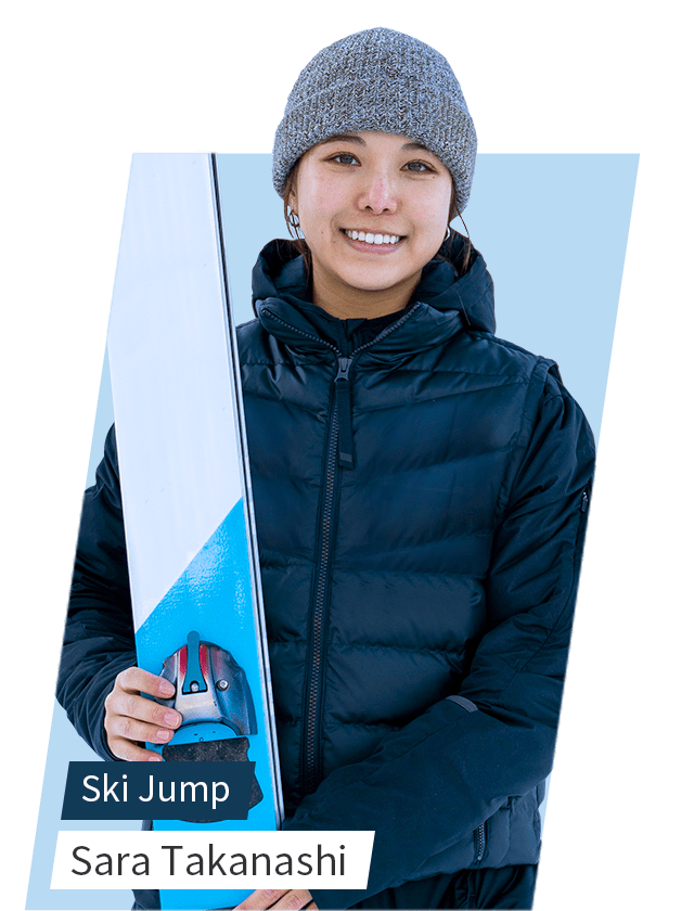 Ski Jump　Sara Takanashi